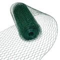 Sechseckgeflecht Drahtzaun Hasendraht 1,50 x 25m Drahtgeflecht Maschendraht grün