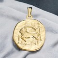 Anhänger Sternzeichen Steinbock 333 Gold Gelbgold Sternzeichenanhänger