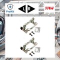2x ORIGINAL® Trw Halter, Bremssattel Hinten, Links, Rechts Honda Civic VIII