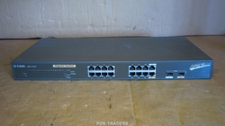 D-Link DGS-1216T Web Smart 16-Port Gigabit Switch w/ 2-Port Combo Mini GBIC