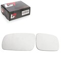2x Außenspiegel Glas zum Kleben Set asphärisch konvex für Audi A3 8L1 1996-2000