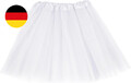Damen Tüll Tutu Rock Mädchen Tutu Rock Weiß Tutu Röcke für Frauen 5 Schichten Tu