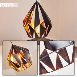 Retro Design Hänge Leuchte Ess Tisch Wohn Schlaf Raum Pendel Lampen Kupferfarben