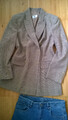 ALBA MODA - BLAZER - beige braun kariert - Größe 38 - NEU -