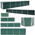 Grün Metall Hochbeet Pflanzbeet Gartenbeet Gemüsebeet Blumenbeet Pflanzen