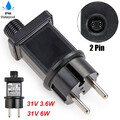 3.6W/6W LED Lichterketten Netzteil Adapter Transformator Treiber Werkzeuge IP44