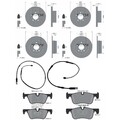 TEXTAR BREMSSCHEIBEN+BELÄGE VORNE+HINTEN passend für BMW 1er F20 F21 2er F23 F22
