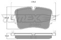 Bremsbelagsatz Scheibenbremse TOMEX Brakes TX 18-24 für AUDI VW TOUAREG CR7 RC8
