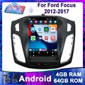 64GB Autoradio GPS Navigation Für Ford Focus MK3 2012-17 Android 14 Car Play DSP