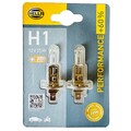 2x Hella H1 Performance Glühlampe Halogenlampe Lampe Birne 12V 55W P14,5s 2er