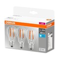 OSRAM LED Filament Base Classic Glühbirne 6.5W Ersatz 60W A60 Tropfen E27 4000K