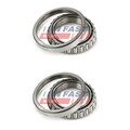 2X FAST RADLAGER SATZ HINTEN PASSEND FÜR | FT21078