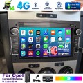 6+128GB DAB+ DVR Android 14 8Kern Autoradio GPS Navi CarPlay Für Opel Corsa C/D