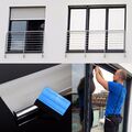 Spiegelfolie Silber (6,57€/m²) Sichtschutz-Folie Sonnenschutzfolie Fensterfolie