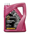 MANNOL DIESEL TURBO 5W-40 5 Liter Motoröl Synthetisch A40 & 502 00 & 505 00 & Öl