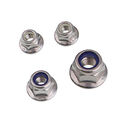 Flanschmuttern Selbstsichernde Stopmuttern M3-M12 Edelstahl Sicherungsmuttern