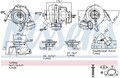 NISSENS Lader Aufladung ** FIRST FIT ** 93105 für MERCEDES KLASSE W203 W210 S203