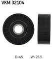 SKF Umlenk-/Führungsrolle, Keilrippenriemen VKM 32104 für ALFA ROMEO