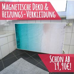 Magnet Heizkörperverkleidung Heizkörperabdeckung Heizkörper - Motiv Ozean