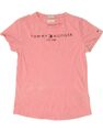 Tommy hilfiger grafisches T-Shirt Mädchen Top 13-14 Jahre rosa BL14