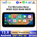 12,3" Android13 CarPlay GPS 8+128G Autoradio für Mercedes C-Klasse W205 X253 5.0