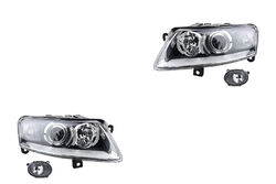 Scheinwerfer Set Satz passend für Audi A6 4F 05/2004-09/08 Xenon D2S LI + Nebel