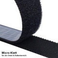 Klettband selbstklebend Extra stark Außenbereich UV- Hitzebeständig Größe wähla
