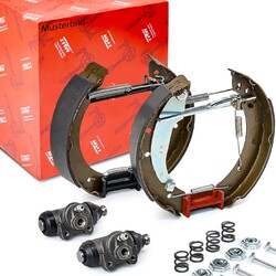 TRW Bremsensatz Trommelbremse Hinten für SMART FORTWO Coupe (451) CABRIO (450)