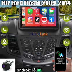 Android 13 GPS Navi Stereo Autoradio Apple Carplay für Ford Fiesta 2009-2014