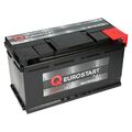 Autobatterie 12V 92Ah 800A/EN Eurostart SMF Batterie ersetzt 88 90 92 95 100 Ah
