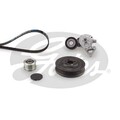 GATES Keilrippenriemen Spannrolle Umlenkrolle Micro-V® Kit K086DPK1195