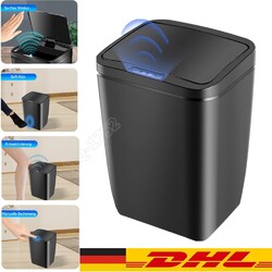 12L Automatik Mülleimer mit Smart Sensor Küche Abfallbehälter Bad Büro Mülleimer
