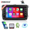 Android 14 32G CarPlay Autoradio Für VW Golf 5 6 Passat Polo Touran Tiguan CAM+