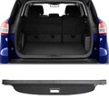 Kofferraumabdeckung Laderaumabdeckung Hutablage für Ford EcoSport 12–17 Schwarz