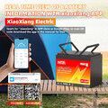 Bluetooth 12V 100AH LiFePO4 Lithium Batterie Smart BMS Wohnmobile Solaranlage RV