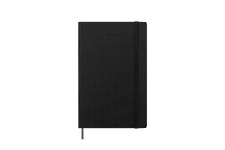 Moleskine Undatierter Wochen Notizkalender, Large/A5, 1 Wo = 1 Seite, Rechts...
