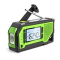 Solar Radio LED Lampe Dynamo FM/AM Notfall Kurbelradio Mit USB Handyladefunktion