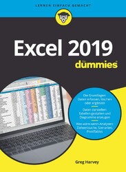 Excel 2019 für Dummies | Greg Harvey | Taschenbuch | Deutsch | 2019 | Wiley-VCH