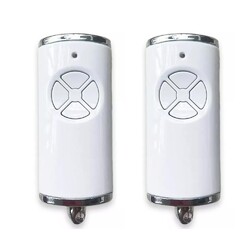 2X Für Hörmann Handsender HSE4 868-BS MHz BiSecur Garagentor Fernbedienung weiß