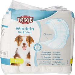 Rüdenwindeln - Mehrpack - hygienische Einweg Windeln für Jungs - Hundewindeln