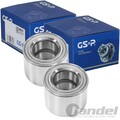 2X GSP RADLAGER-SATZ VORNE BEIDSEITIG PASSEND FÜR ZAZ TAVRIA LINKS+RECHTS