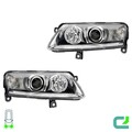Scheinwerfer-Set links/rechts P27/7W HELLA für AUDI A6 Avant (4F5, C6)