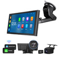Kam+ Wireless CarPlay Android Auto 10,2" IPS Touchscreen Autoradio Bluetooth GPS