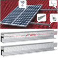 Befestigungssystem Ziegeldach Solar Solarmodul Alu Halterung Montageschiene 115