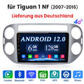 9'' Android 12 Autoradio 128GB Carplay DSP GPS Navi für VW Tiguan 1NF Golf Plus