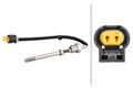 HELLA Sensor, Abgastemperatur 6PT 010 376-141 für MERCEDES-BENZ