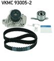 SKF Wasserpumpe + Zahnriemensatz VKMC 93005-2 für HONDA