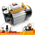 60L/min 550W Heizölpumpe Dieselpumpe Selbstansaugend 220V Pumpe Ölabsaugpumpe