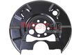 METZGER 6115187 Spritzblech, Bremsscheibe für SEAT,VW