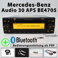 Original Mercedes Audio 30 APS BE4705 Bluetooth MP3 Becker Navigationssystem Set